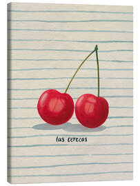 Leinwandbild Las cerazas (die Kirschen) - Grace Popp