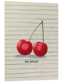 Hartschaumbild Las cerazas (die Kirschen) - Grace Popp