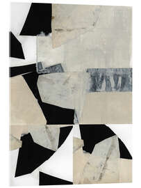 Acrylglasbild Monochrome Falls II - Cartissi