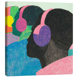 Leinwandbild Stereophonic - Walker Noble