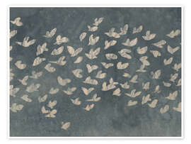 Wall art print Watermark Flock - June Erica Vess