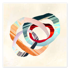 Wall art print Love Links - Laura Gibson