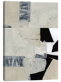 Leinwandbild Monochrome Falls I