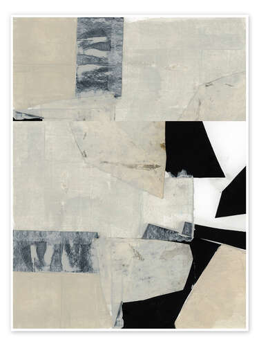 Poster Monochrome Falls I