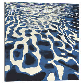 Gallery Print Cobalt Ripples I