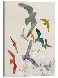 Leinwandbild Paperfly II - Victoria Barnes