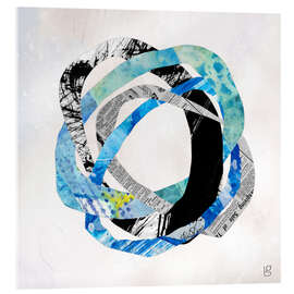 Acrylglasbild Entwined Loops II - Laura Gibson