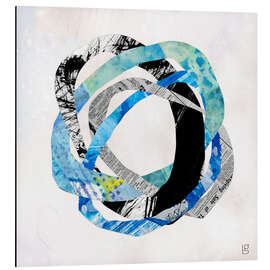 Alubild Entwined Loops II - Laura Gibson