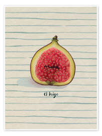 Wall art print El higo (the fig) - Grace Popp