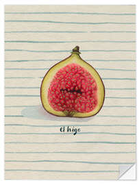 Wandsticker El higo (die Feige)
