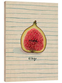 Holzbild El higo (die Feige) - Grace Popp
