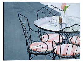 Alubild Café-Sitzgruppe - Michael Potter Studio