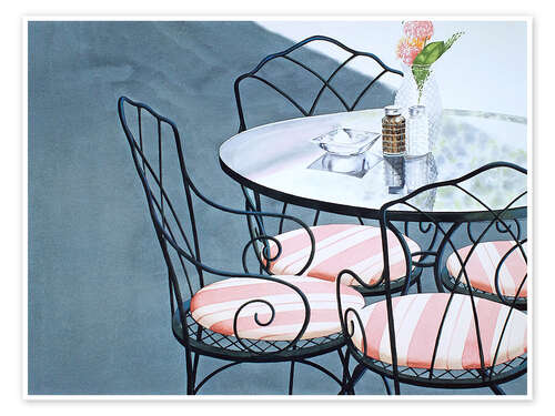 Poster Café-Table Area