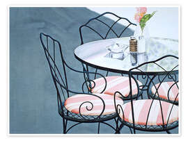 Wall art print Café-Table Area - Michael Potter Studio