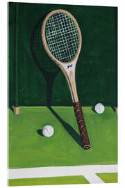 Acrylglasbild Next Up - Tennis - Michael Potter Studio
