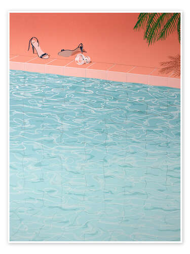 Poster By the Pool