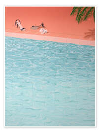 Wall art print By the Pool - Michael Potter Studio