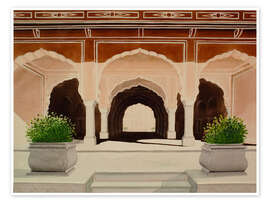 Wall art print Jaipur City Palace, Rajasthan, India - Michael Potter Studio