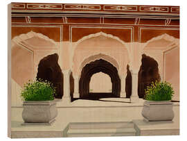 Holzbild Stadtpalast Jaipur, Rajasthan, India - Michael Potter Studio
