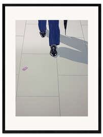 Gerahmter Kunstdruck Auf dem Weg