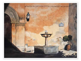 Wall art print Santa Ana, Córdoba, Spain - Michael Potter Studio