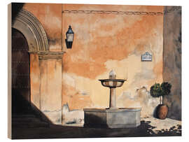 Holzbild Santa Ana, Córdoba, Spanien - Michael Potter Studio