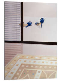 Gallery Print Blaue Schuhe