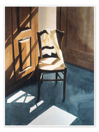 Wall art print The Yellow Scarf - Michael Potter Studio