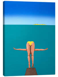 Tableau sur toile Diver - Michael Potter Studio