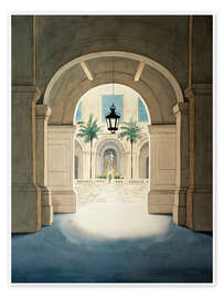 Wall art print Doorway, Malta - Michael Potter Studio