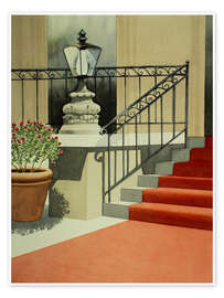 Wall art print A Red Carpet - New York - Michael Potter Studio