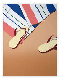 Wall art print Beach Ready - Michael Potter Studio