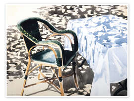 Wall art print Lunchtime on the Terrace - Michael Potter Studio