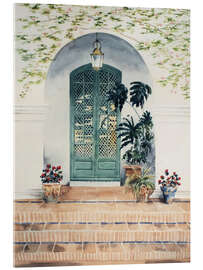 Tableau en verre acrylique Doorway in Seville - Michael Potter Studio