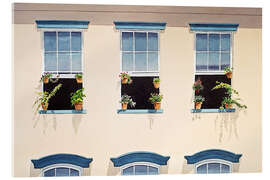 Acrylglasbild Fenster in New Orleans - Michael Potter Studio