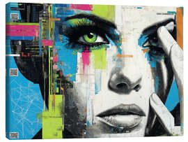 Leinwandbild Ich folge Dir, II