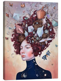 Leinwandbild Kristalle in meinem Haar - Thomas Klee
