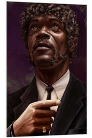 Hartschaumbild Jules Winnfield