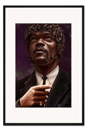 Gerahmter Kunstdruck Jules Winnfield