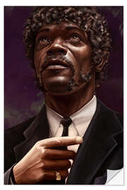 Wandsticker Jules Winnfield