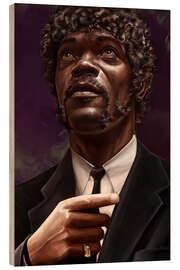 Holzbild Jules Winnfield