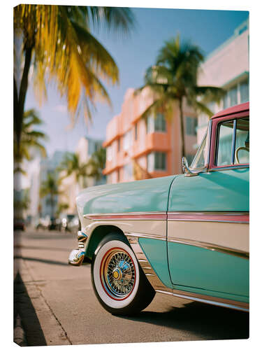 Leinwandbild Retro Cruiser