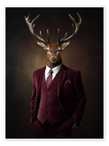 Poster Business Deer