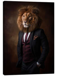Leinwandbild Der Löwe in dir
