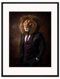 Gerahmter Kunstdruck Der Löwe in dir