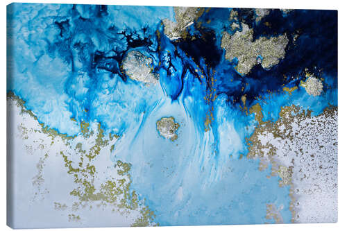 Canvastavla Blue Haven Reef