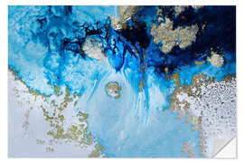 Wandsticker Blue Haven Reef