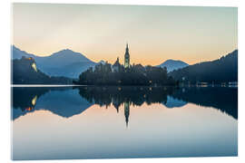 Acrylglasbild Bled, Slowenien - Jones &amp; Shimlock