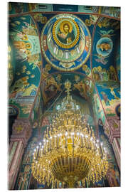 Acrylic print Interior of Saints Cyril and Methodius Church, Ljubljana - Jones &amp; Shimlock