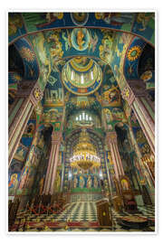 Wandbild Chiesa dei Santi Cirillo e Metodio, Lubiana - Jones &amp; Shimlock